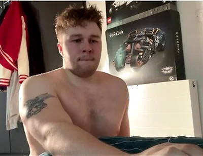 Chubby Boy Takes Massive 10 Dildo