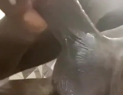 Part 2 BBC Public Washroom Deep Jerking off Orgasm