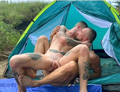 A Couple Of Hot Guys Have Wild Sex On A Public Beach, Causing Vacationers To React Aggressively - Katty West