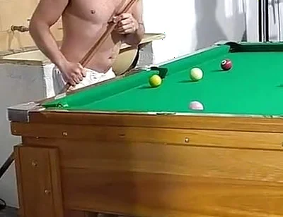 Me, Carmona, Opaido Carmona and Viking De Taubaté Started a Game of Pool Naked