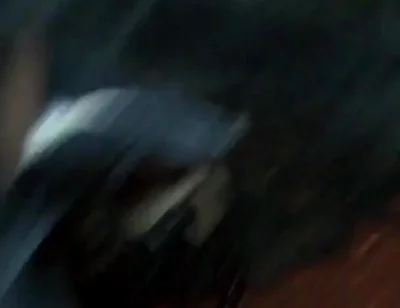 Cumshot in Public at Night
