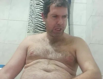 Big Cock in Bathroom