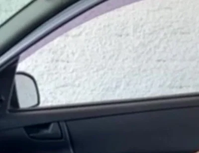 Skinny Jerking off and Cumming Inside the Car