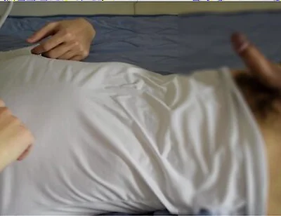 [nipple Masturbation / Nipple] A Boy Who Is All The Time While Masturbating With His Nipples From The Top Of His Clothes And Making Him Excited