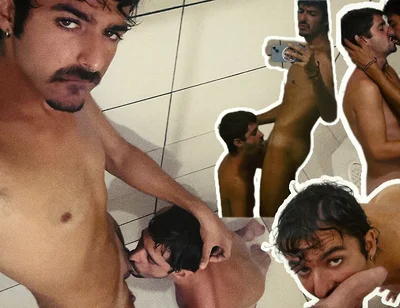 My Straight Friend and I Lose Control in the Shower…