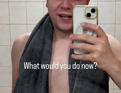 Just Got Out of the Shower - What Would You Like to Do with Me Now?