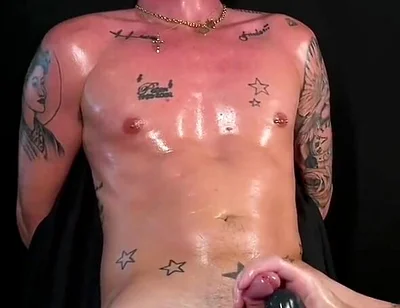 Getting His Cock Edged and Milked for the First Time