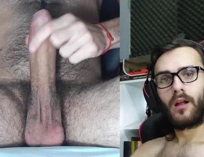 Masturbating Big Penis 4 Minutes, Look at the Face of Pleasure