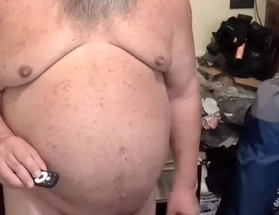 Big Bear Belly and Cock