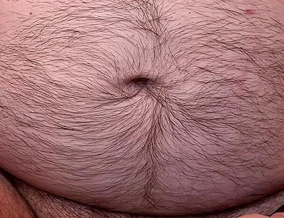 Hairy Bear Ass Spread, Spit, Precum and Sperm
