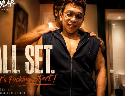 All Set - Lets Fucking Start! Asia Twink Gets Horny in Hotel