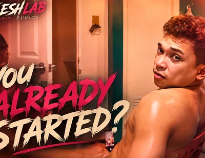 You Alraedy Started? Pinoy Twink Get Hard Handjob