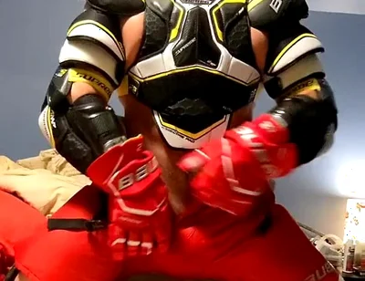 I Really Want Someone to Play in Used Hockey Gear with