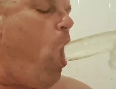 The Slut Is Clearly Addicted to Dildo Sucking