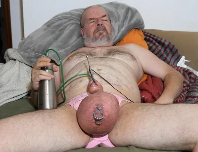 I Inflate My Scrotum! Unbelievable How Big It Gets!