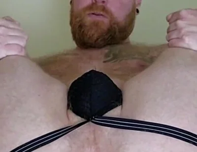 Mid-workout, Needed to Show off My Sweaty Fuck Hole