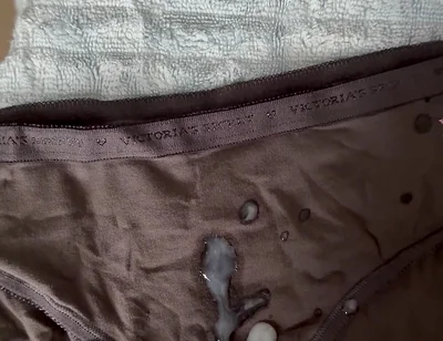 Cum on Wife’s Panties 20