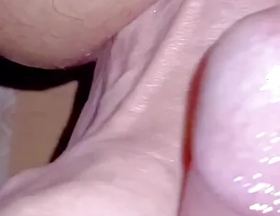 Playing with His Open Ass