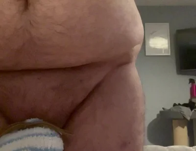 Cock Bondage with Crossdressing Gagged and Cuffed