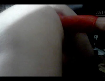 Thrusting Dildo Deep in My Ass