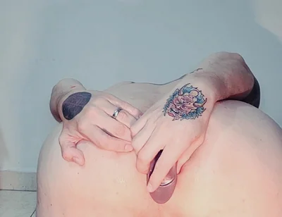 Fist Fuck, Hollow Plug and Huge Dildo