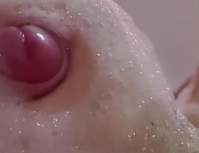 Covered in Foam - My Intense Bathroom Solo Finish