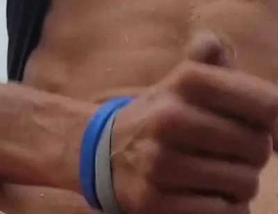 Jerk, Piss and Cum in the Parking Lot