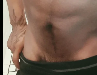 Close-ups Just Before Showering