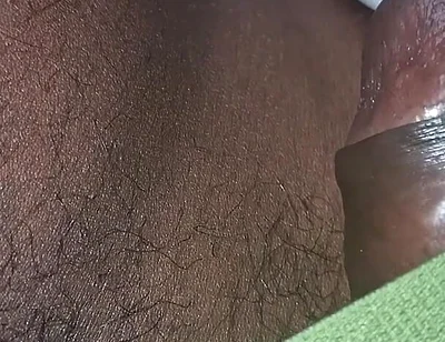 Up Close & Personal Huge Balls Massive Black Uncut Dick