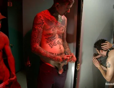 Hot Sex Shop Crook Fucked in the Back Arcade