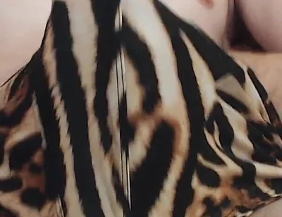 Hot Man Jerks off His Big Cock in Sexy Briefs with Ocelot Print, He Is Pulls It Out Dick and Ejaculates Thick Sperm