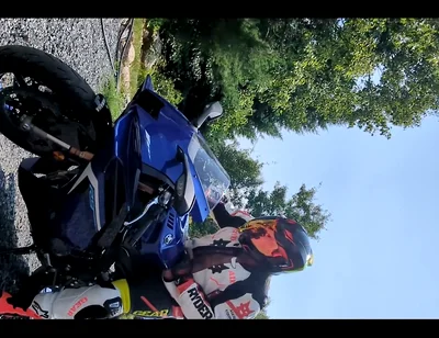 On My Sport Bike