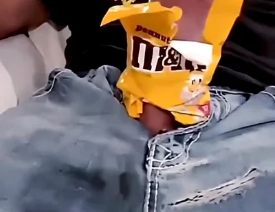 A Bag of Big Cock and M&m's...
