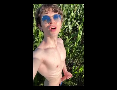 Corn Fields and a Big Dick Around