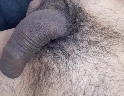 Soft Black Cock Close up