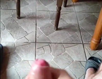 Male Masturbating Home Alone