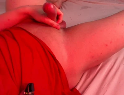 Slowly Jerking My Dick at Home