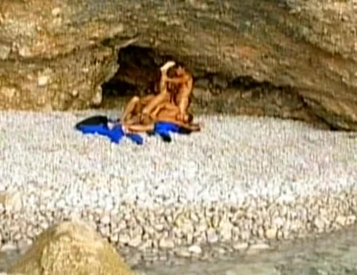 I Am a Young Muscle Jock and I Get Ass Fucked by Two Hung Studs on the Sand in a Trio and Cum