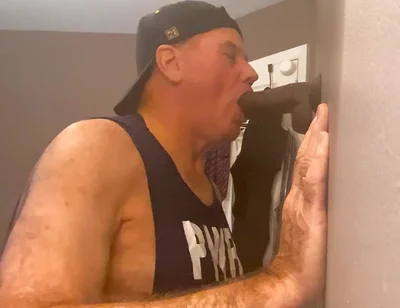 Homemade Glory Hole with Bikeman