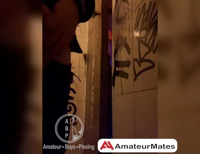 Watched While Pissing in the Toilets of a Bar...
