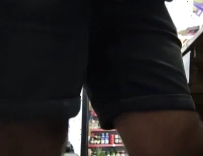 Risky Flashing Dick at Work