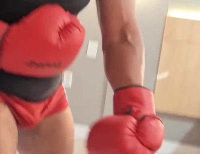 (raw Video) Black Titan - POV Heavyweight Boxing Challenge