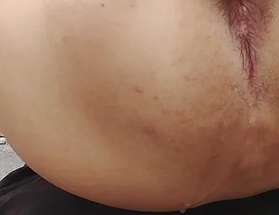 Young Man Sticking His Finger in His Anus