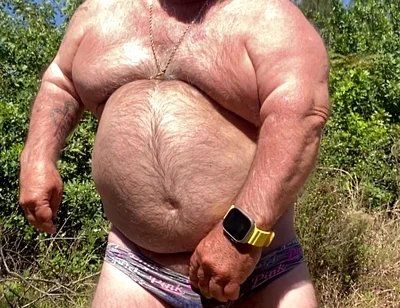 Mark Fletcher Wet Piss Soaked Panties Cumming in the Woods Aging