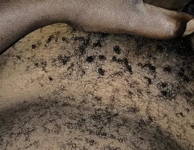 Late Night Horny Hairy African Male Stroking Dick and Releases Loads of Cum After the Lady Didn't Show up for Sex