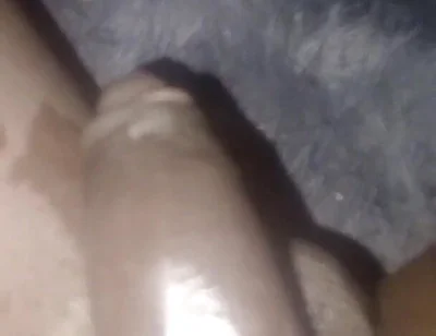 Cum Flowing off This Huge Black Allover the Follow