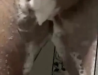 1-) Turkish Bathroom Shower and Big Ejaculation.foot:)