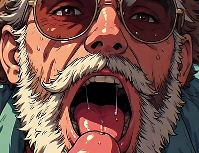 Hunks Sucking in Aviators Art