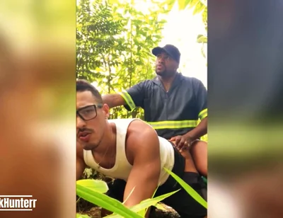 Workers Eating Colleague's Ass and Cumming in His Mouth