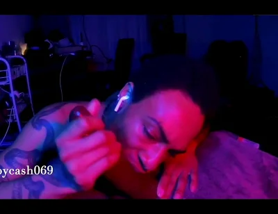 Giving Sloppy Blowjob to My Toy
